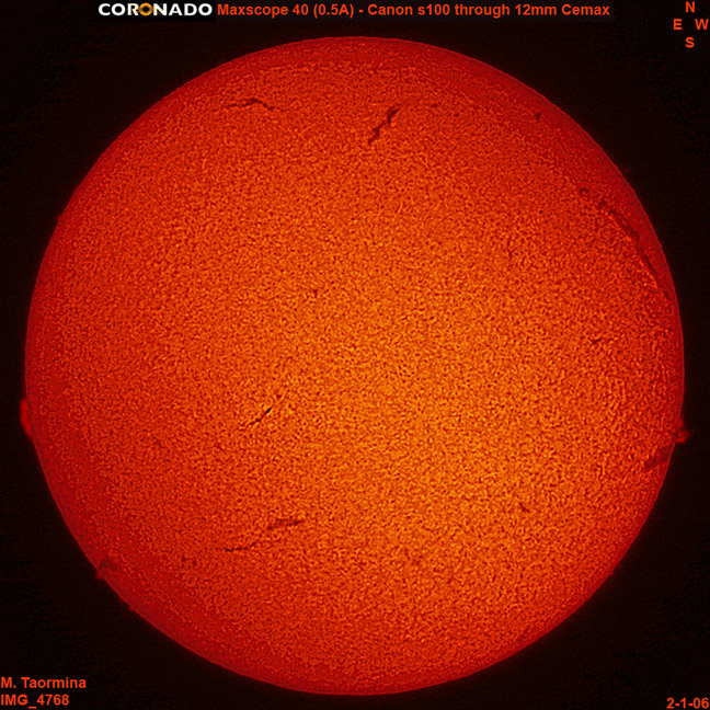 Sun in H-alpha