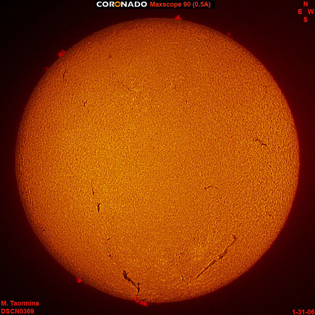 Sun in H-alpha