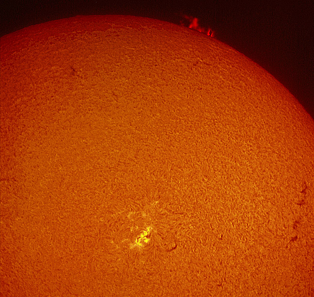 Active Region & Prom