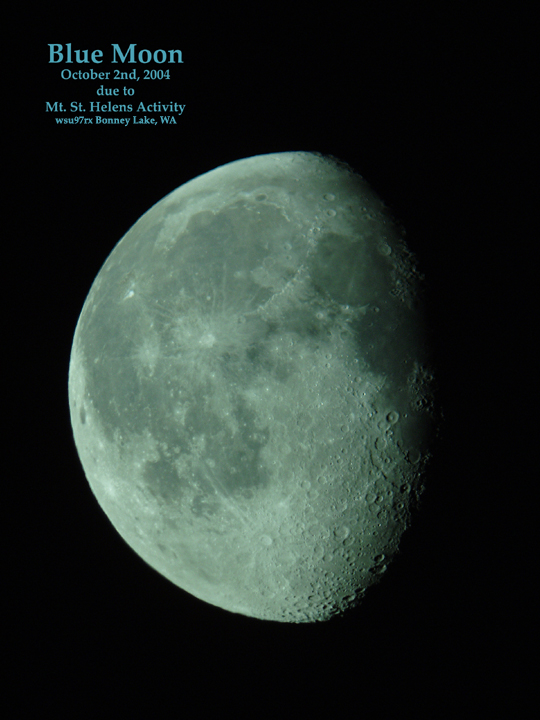 Blue Moon/St.Helens October 2nd 2004