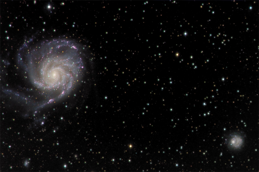 M101 and NGC 5474
