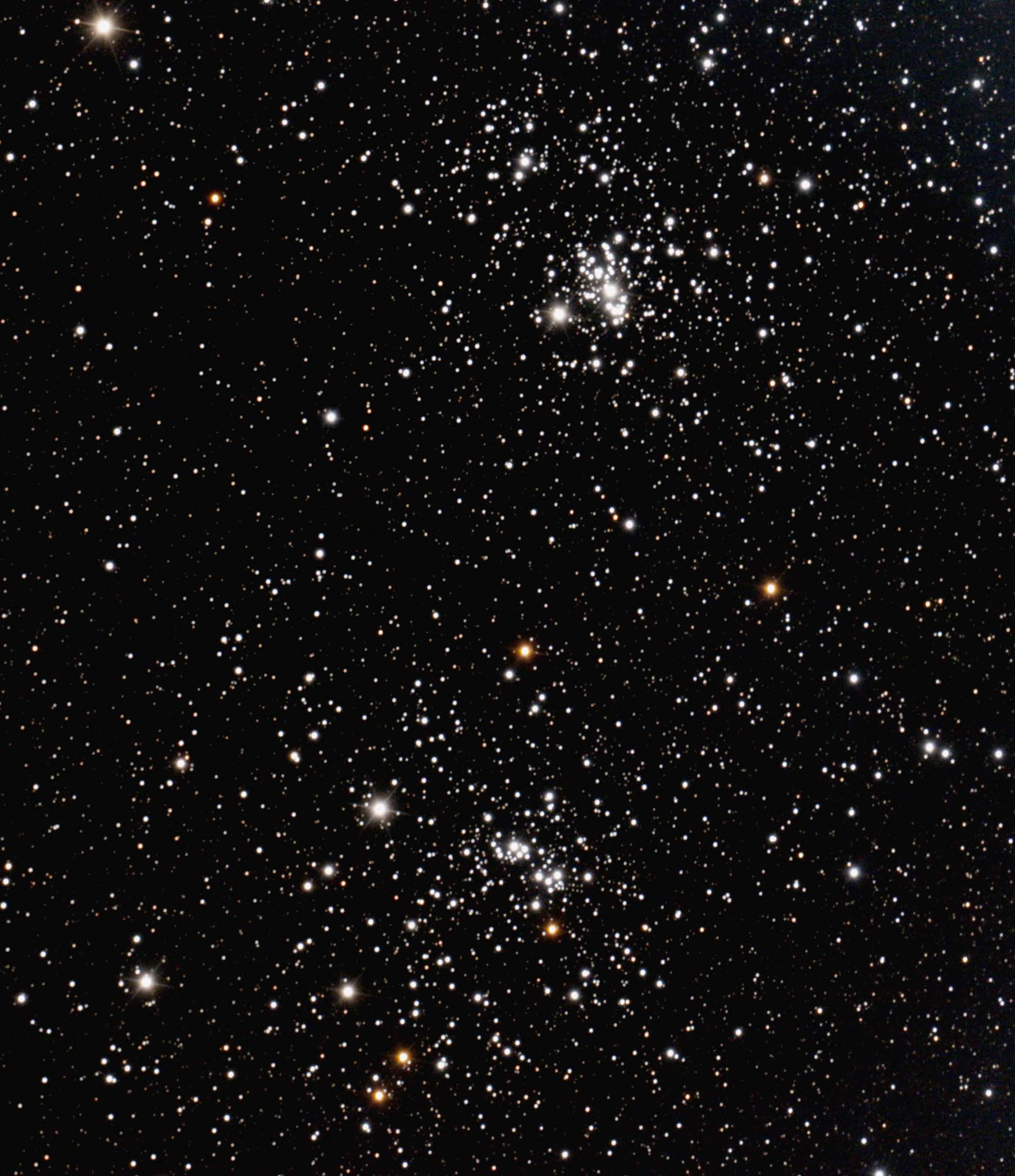 Double Cluster with M606