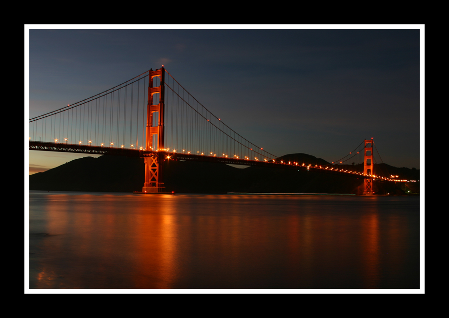 Golden Gate Twilight
