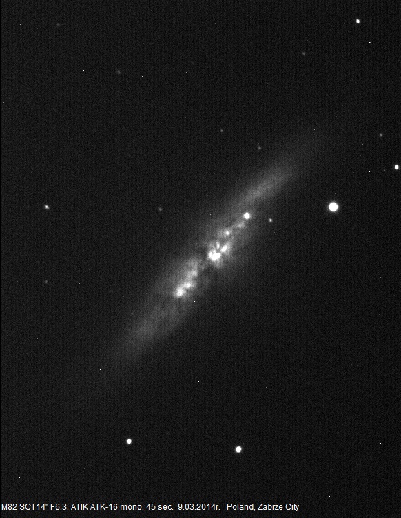 M82 SN 2014J