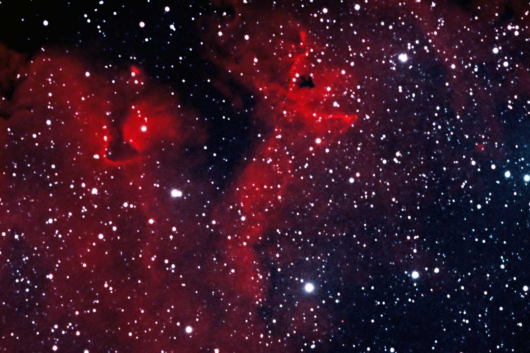 Lynds Bright # 673 in Cassiopeia image