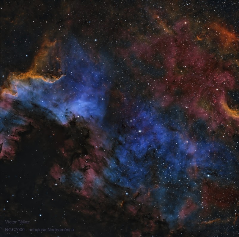 NGC7000 (the North America Nebula)