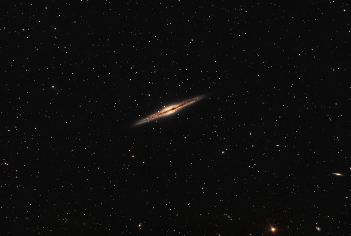 NGC 891 OUTER LIMITS GALAXY