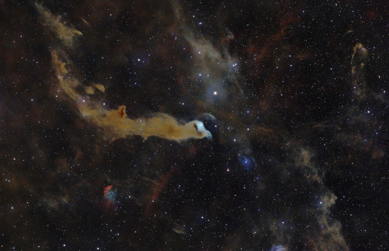 Wolf's Cave - Banard 175 and vdB 152 in Cepheus