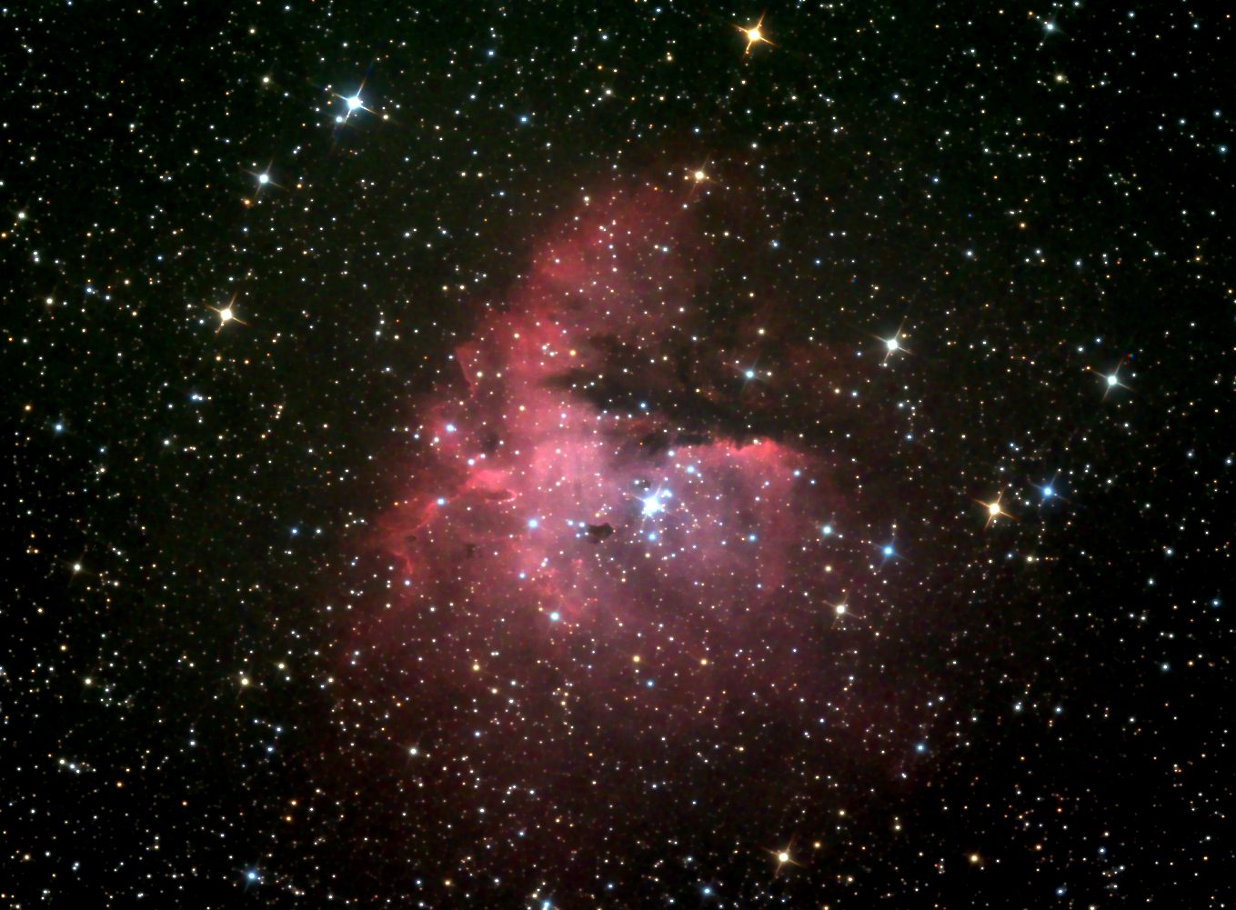 NGC281 - The Pacman Nebula
