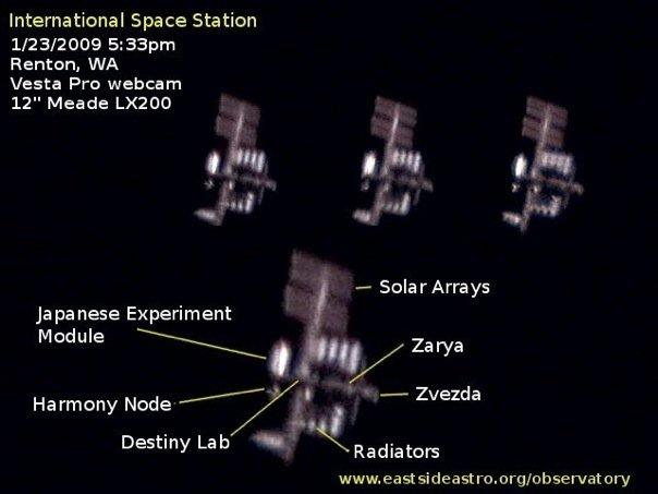 ISS over Renton