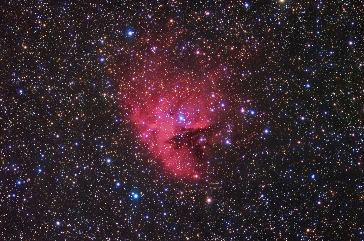 NGC281 Pacman nebula