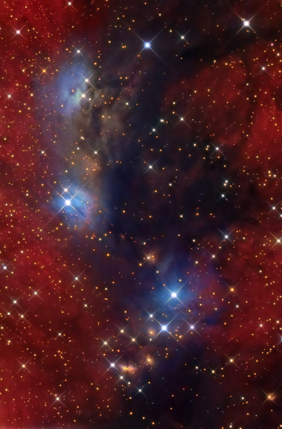 Ngc 6914 in Cygnus