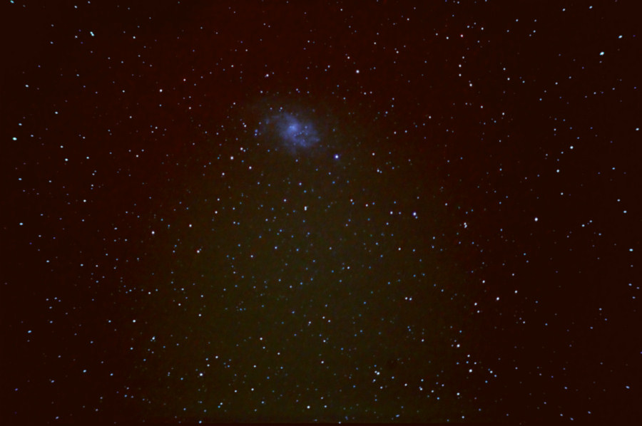 Wide Field M33 in Triangulum - Vixen A80SS