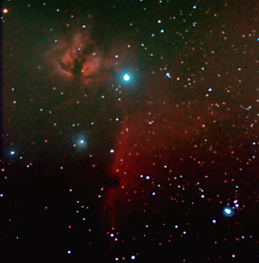 Flame Nebula, NGC 2024 - Zenithstar 105mm APO