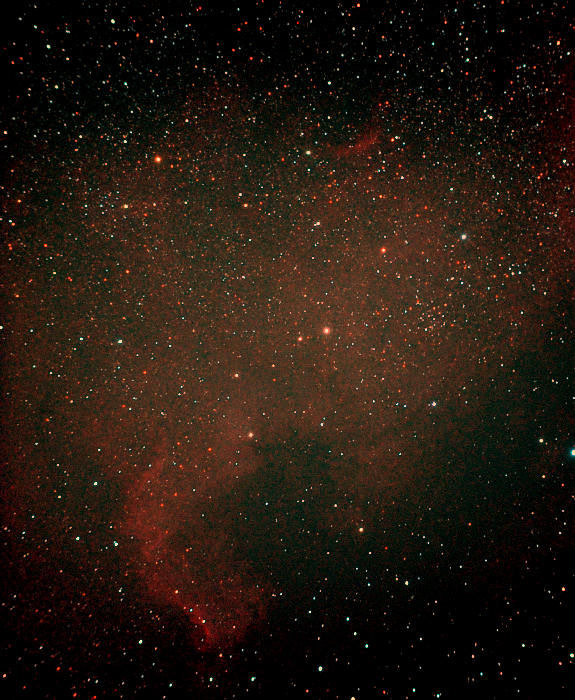 NGC 7000 with Small Refractor