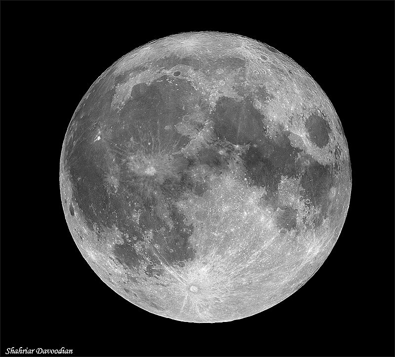 Full Earths Moon