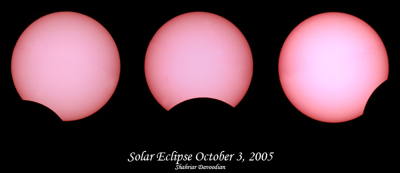 Solar Eclipse-October 3,2005