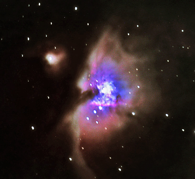 M42 in Light Pollution