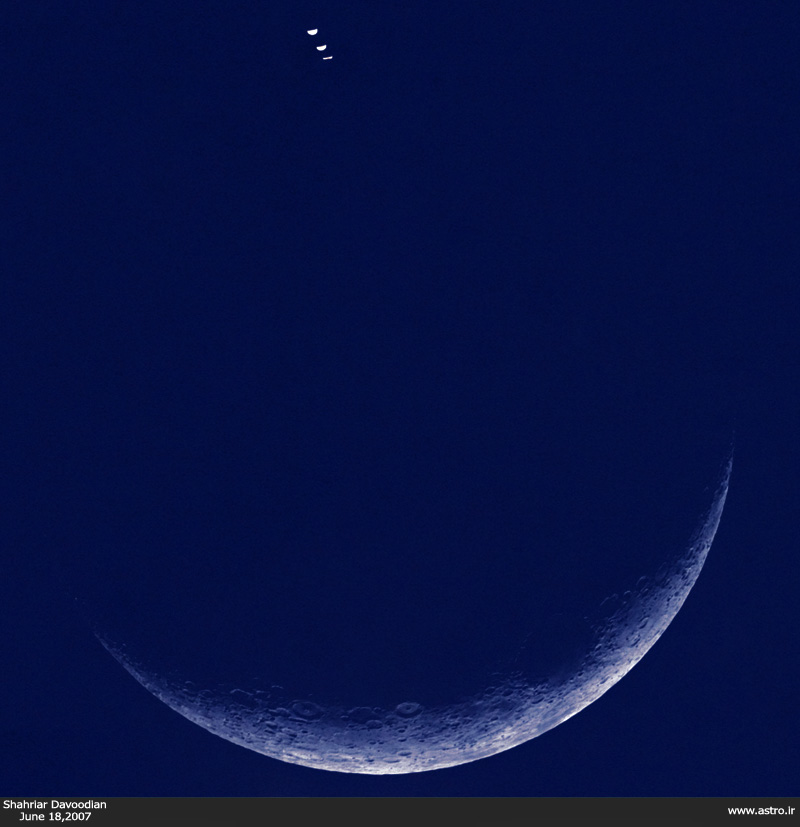 Venus Before Occultation