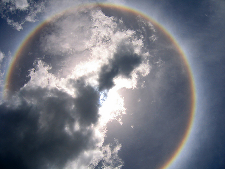 22 degree rainbow