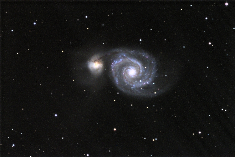 m51 color first light