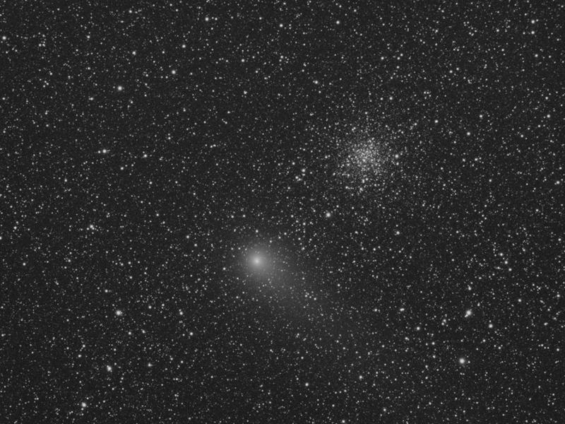 C/2009 P1 Garrad near M71 GC.