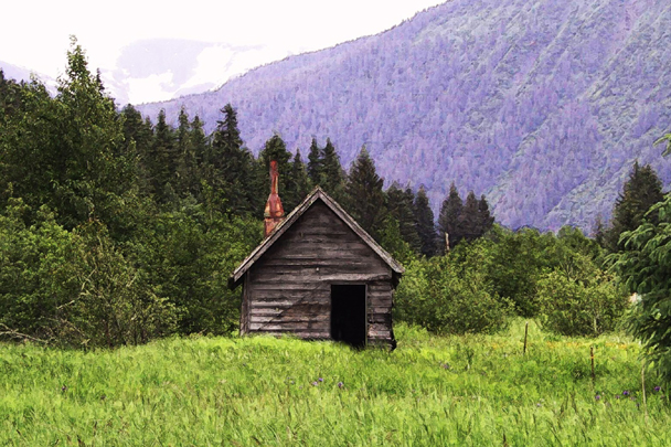 Abandoned shack