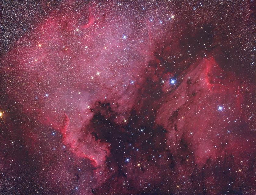 North America and Pelican Nebula mosaic