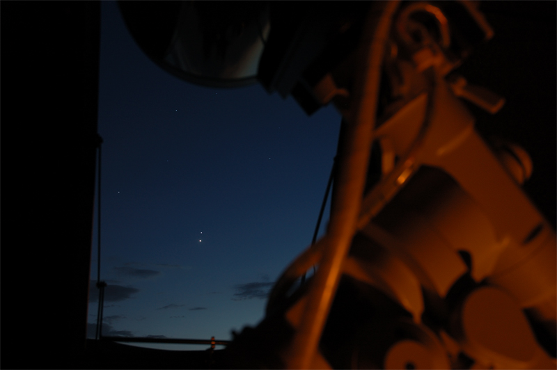 Venus and Saturn