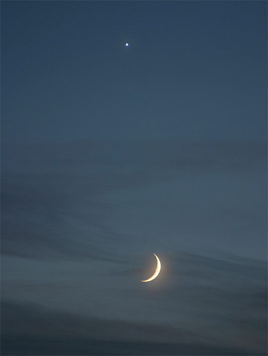 moon&venus