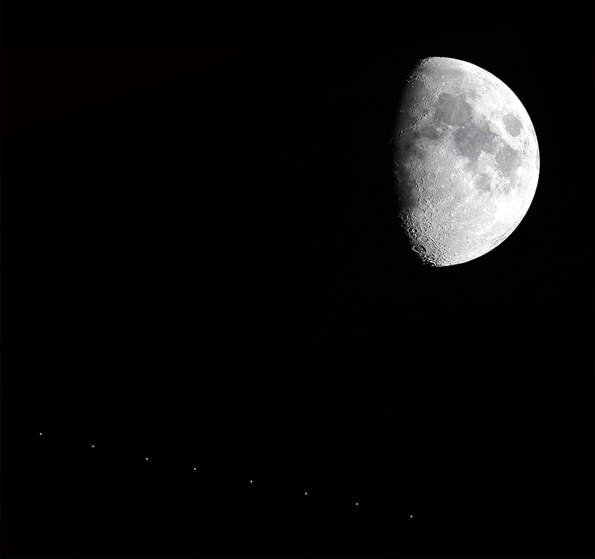 Moon & Mars