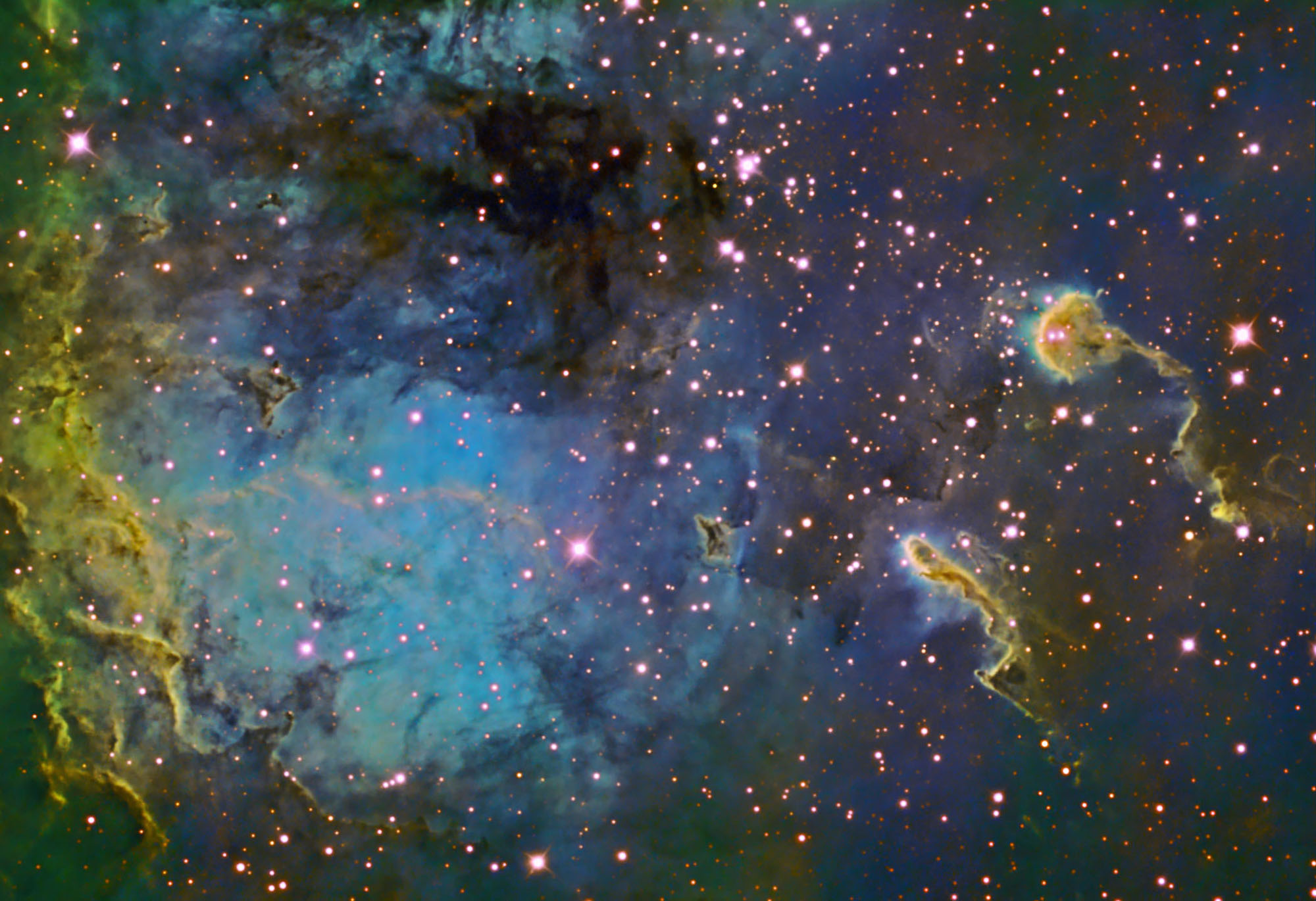 IC410 Hi-Res NarrowBand