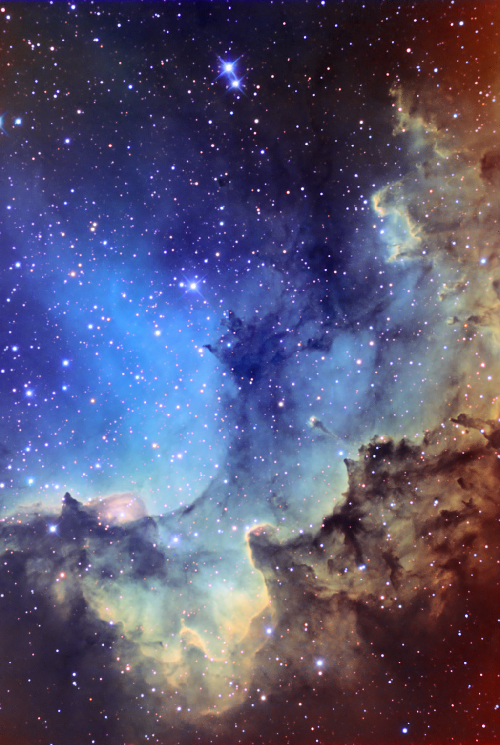 NGC7380 SpaceScape