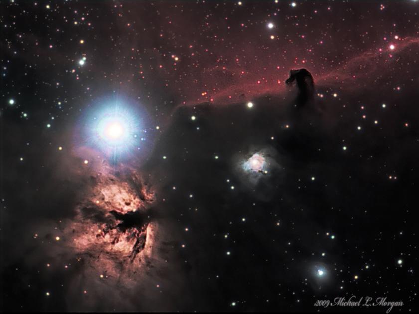 Horsehead and Flame