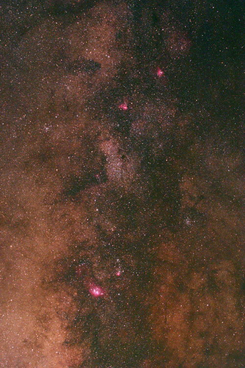 Milky Way wide / The Big 4