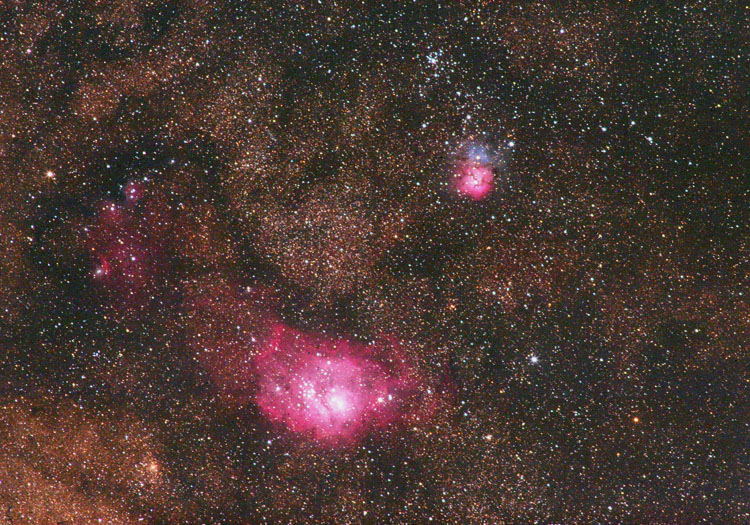 Lagoon & Trifid Widefield