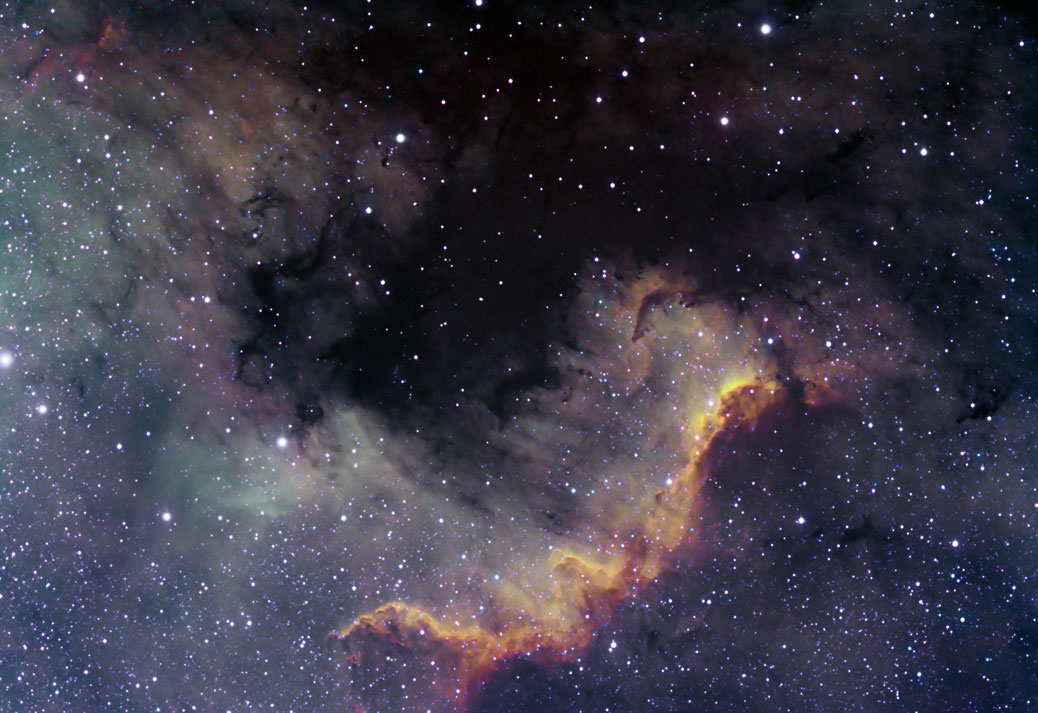 The Wall in Cygnus