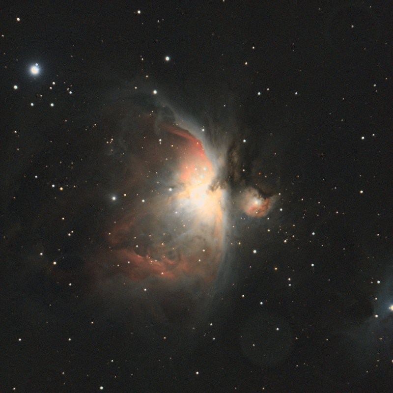 Orion Nebula quick test with TMB 105mm.