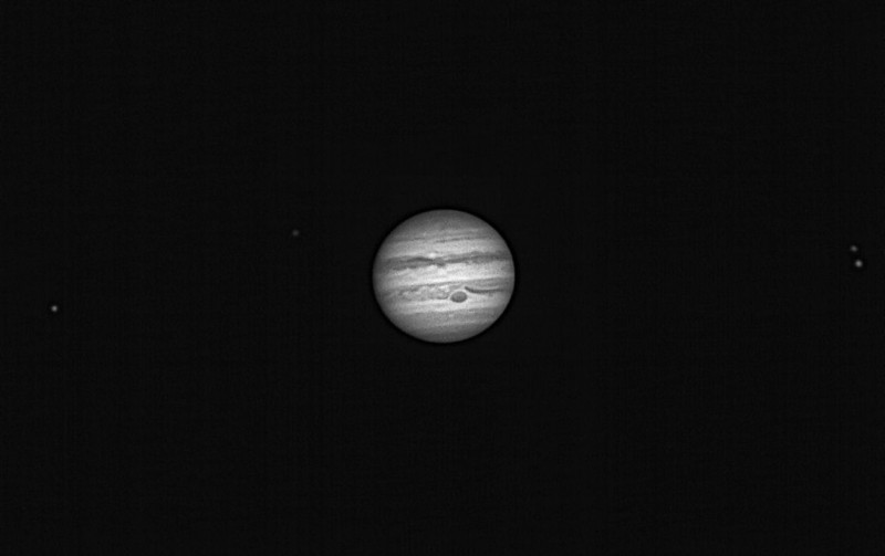 Blue Channel only Jupiter 4-3-2016
