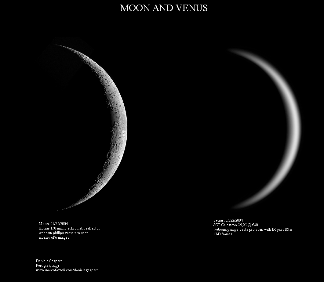 Moon vs Venus