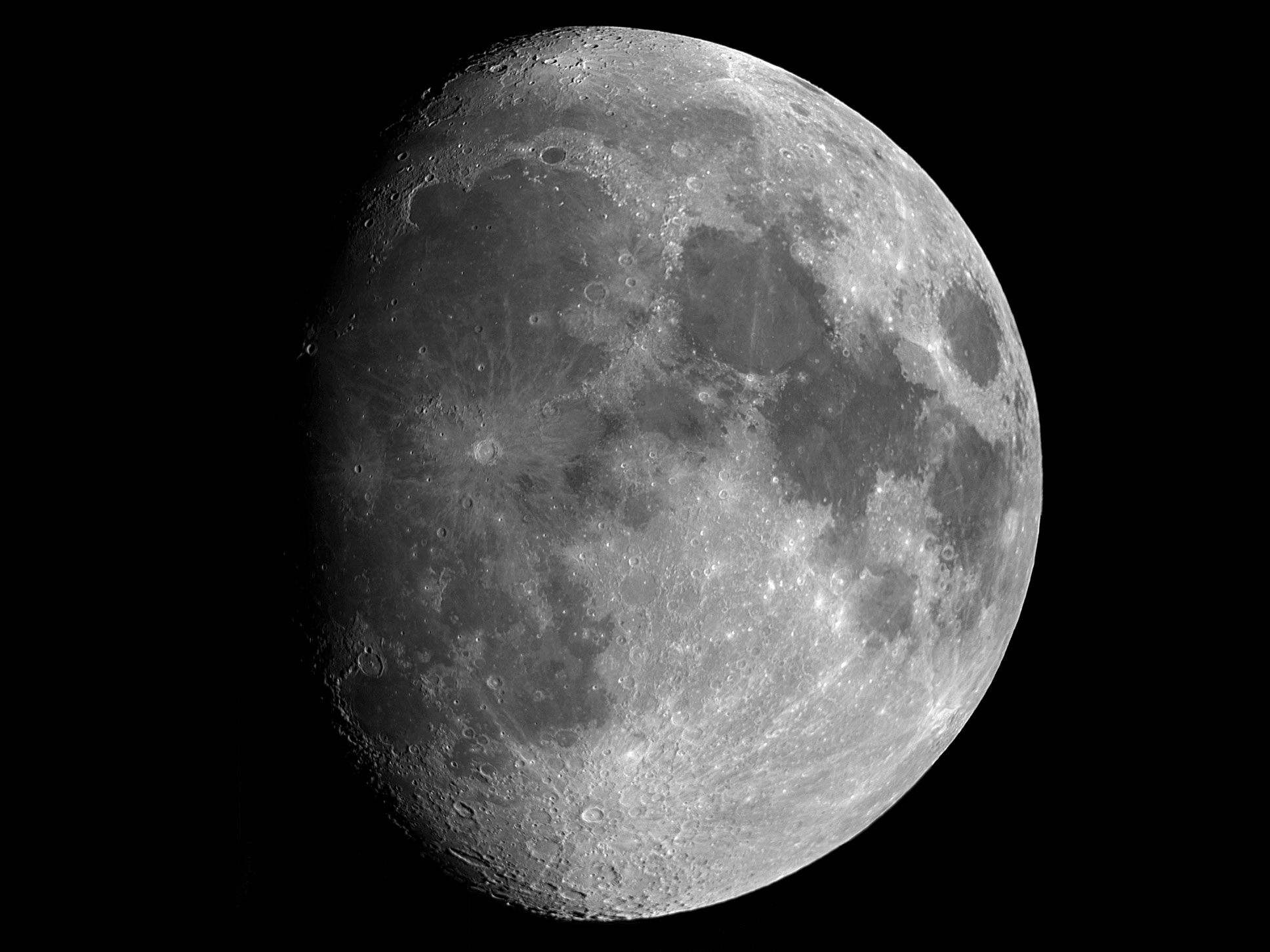 Moon Mosaic in H-Alpha
