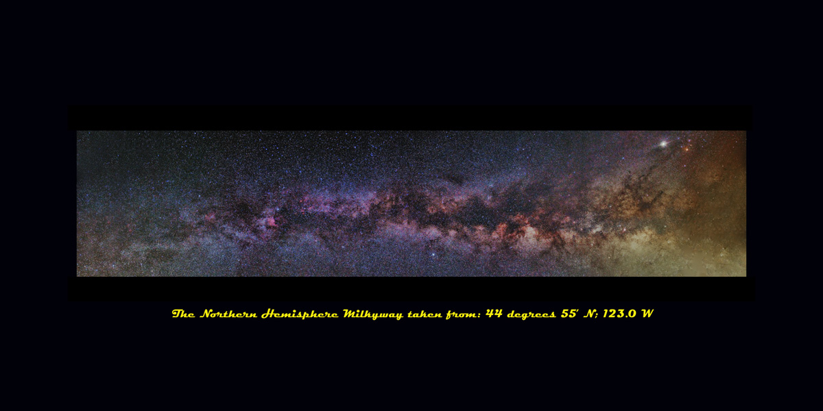 Northern Hemisphere Milkyway