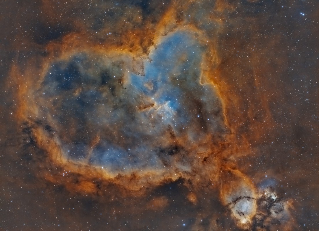 Heart Nebula, IC 1805