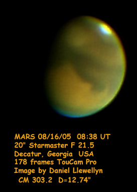 Mars 08/16/05 Dan Llewellyn