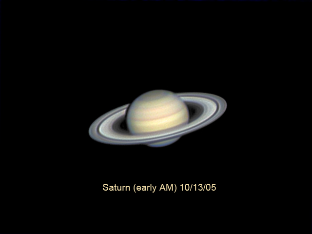 Saturn 10/13/05