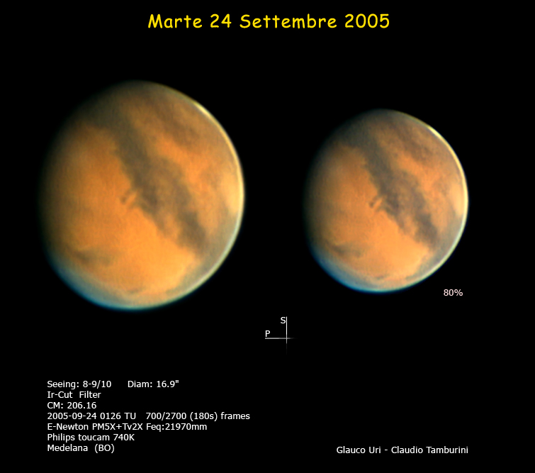 Mars 24 Sept 2005