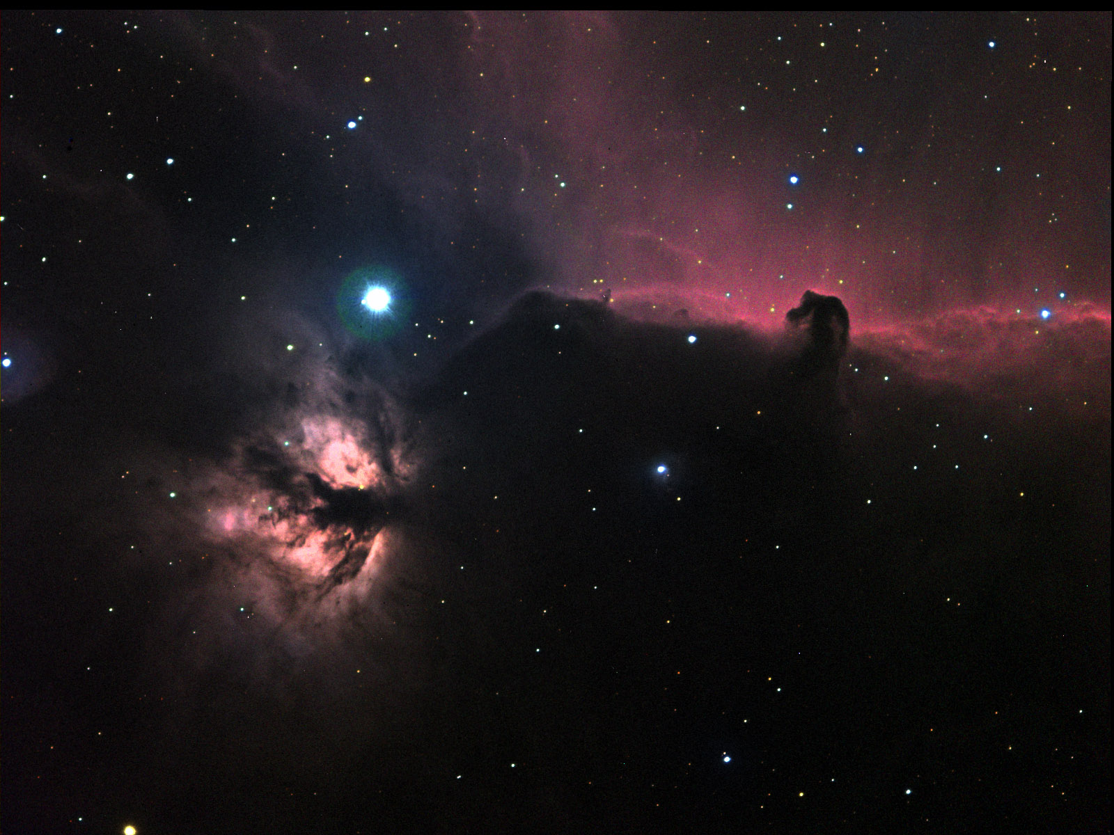 Horsehead/Flame Nebula