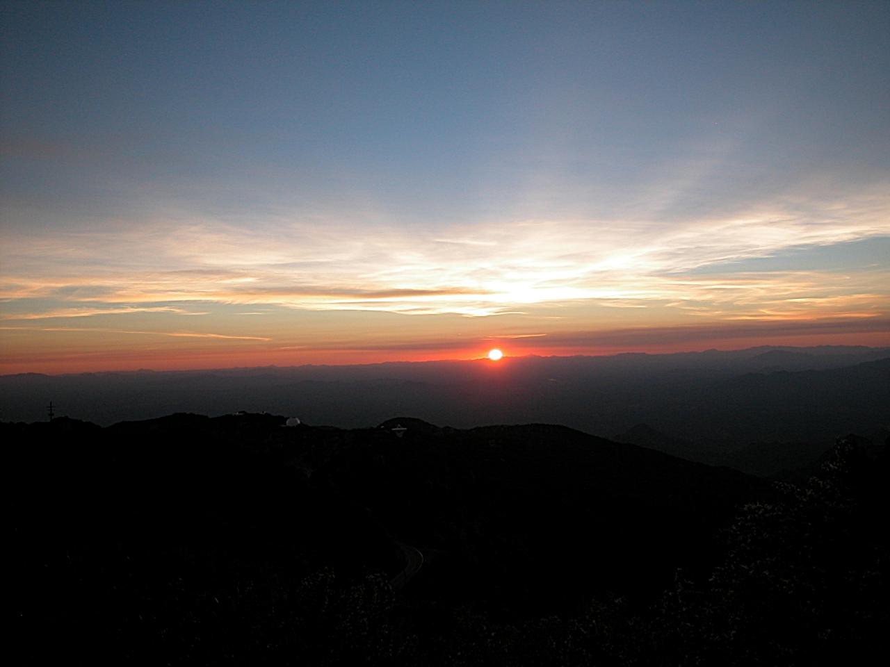 Sunset from Kitt Peak