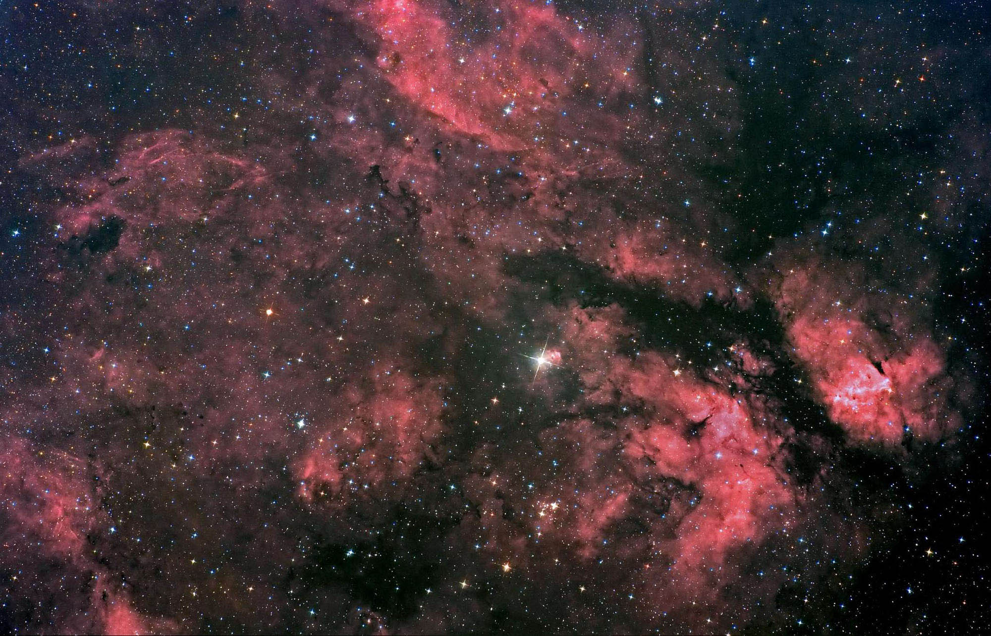 Nebula Around Sadr