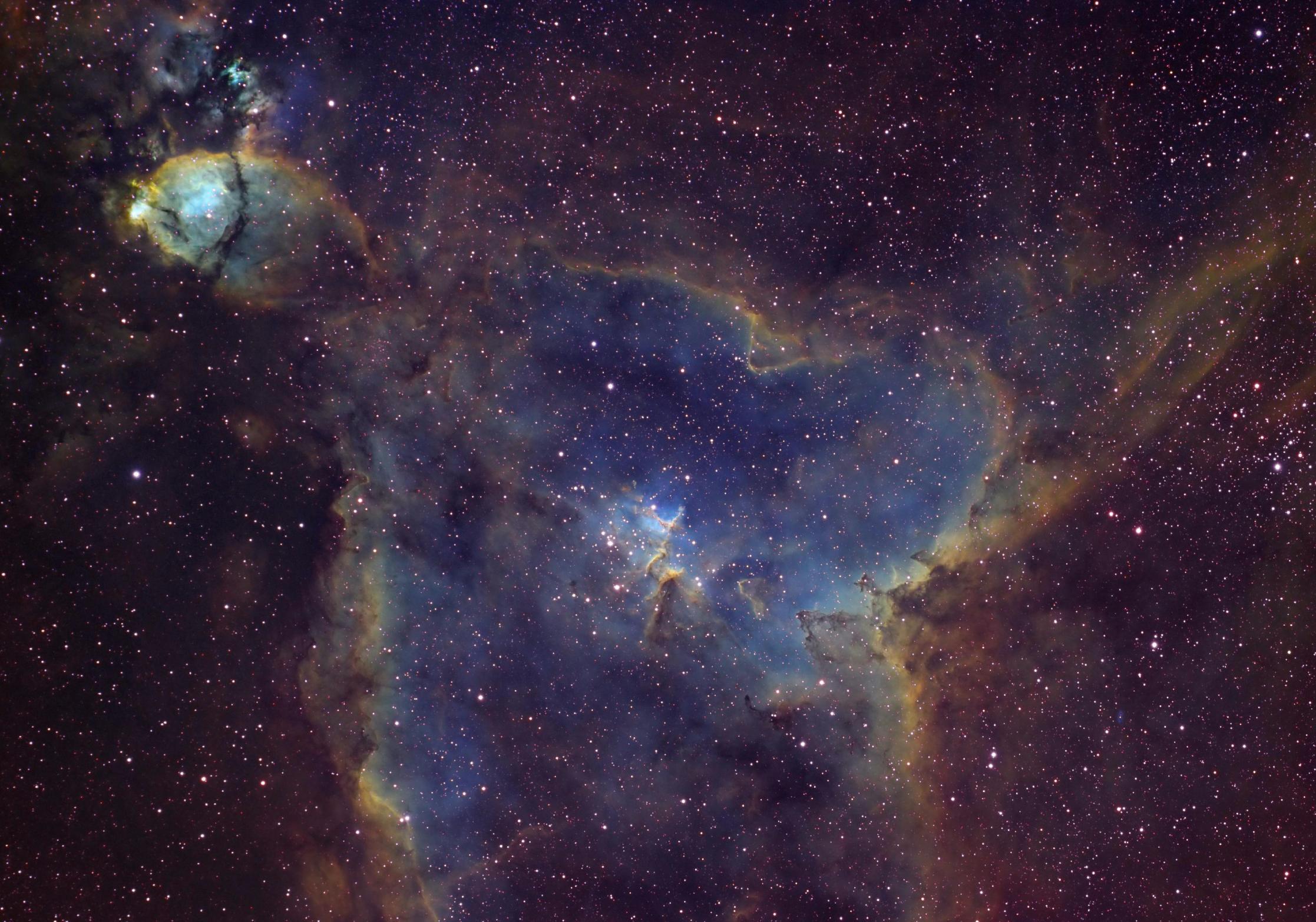 First First Narrowband image from GRO